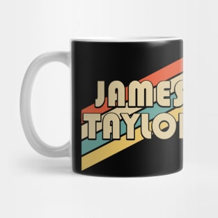 Vintage 80s James Taylor Mug